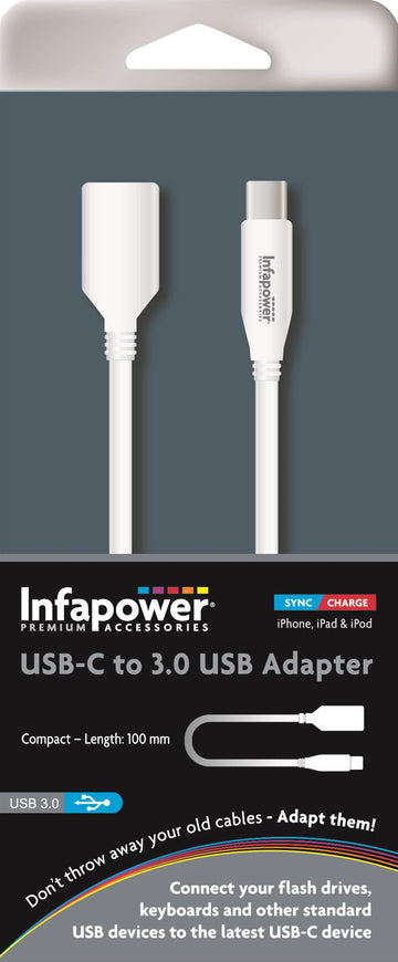 USB-C to 3.0 USB Adaptor (30/120)