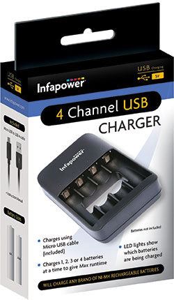 4 CHANNEL USB CHARGER