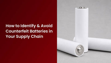 How to Identify & Avoid Counterfeit Batteries in Your Supply Chain