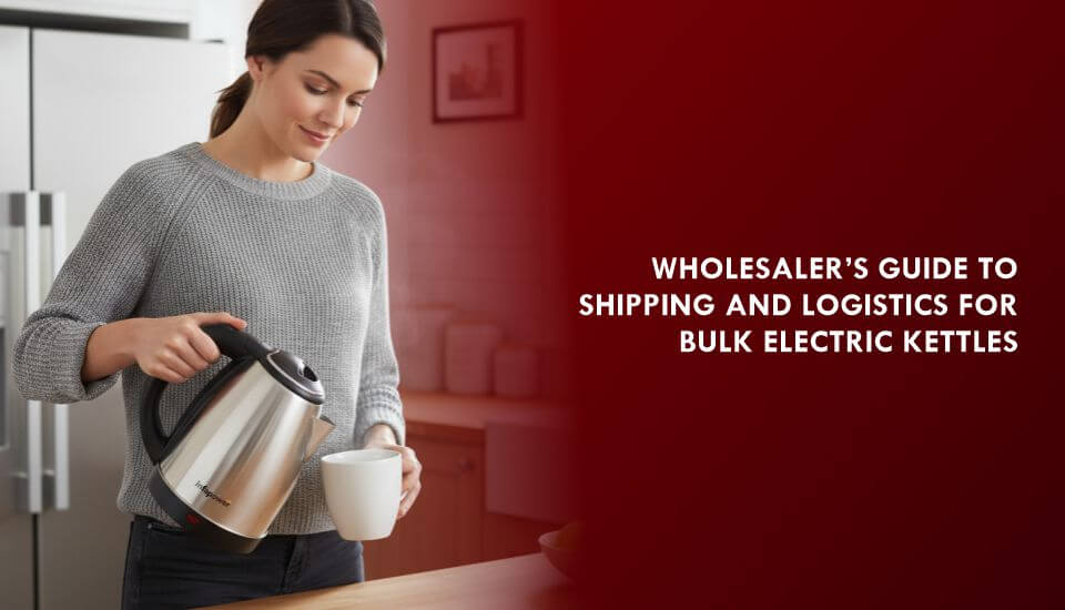 A Wholesaler’s Guide to Shipping and Logistics for Bulk Electric Kettles
