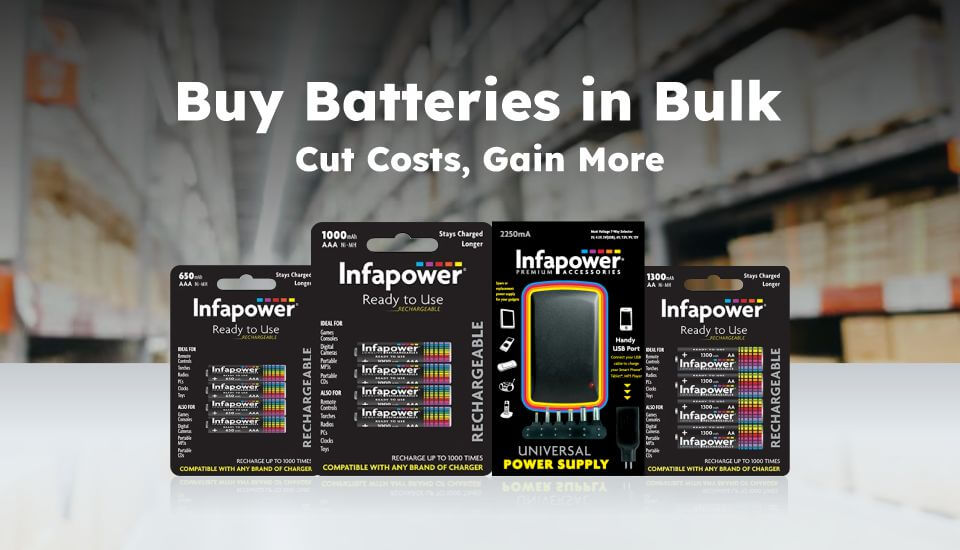 Buy Batteries in Bulk: Cut Costs, Gain More
