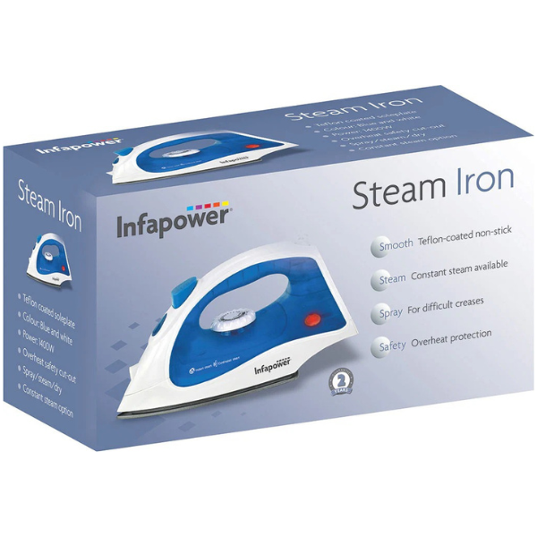 DRY/STEAM IRON 1400W