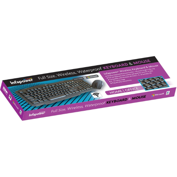 Wireless Keyboard and Mouse Combo