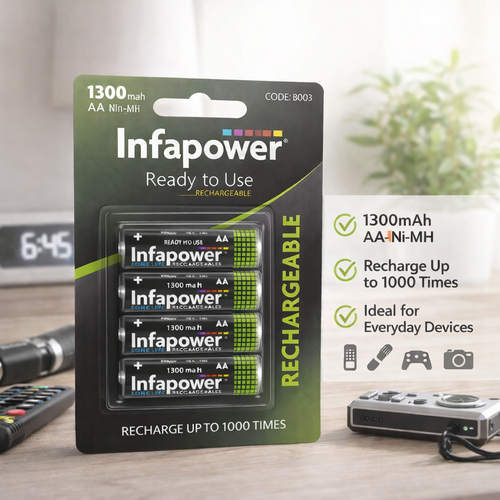 4 AA 1300mAh Batteries