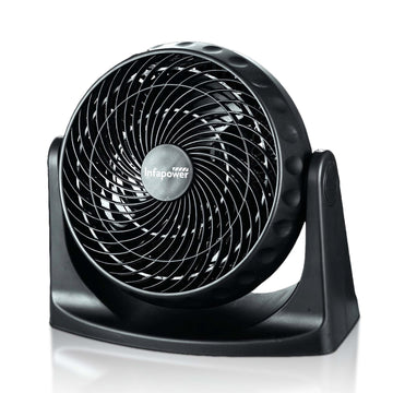 8 INCH TURBO POWER DESK FAN COMPACT PORTABLE AIR CIRCULATOR