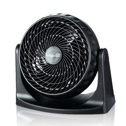 8 INCH TURBO POWER DESK FAN COMPACT PORTABLE AIR CIRCULATOR