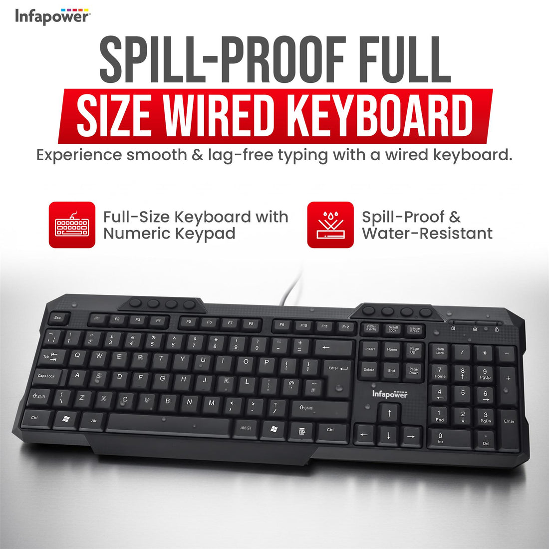 WIRED WATERPROOF KEYBOARD