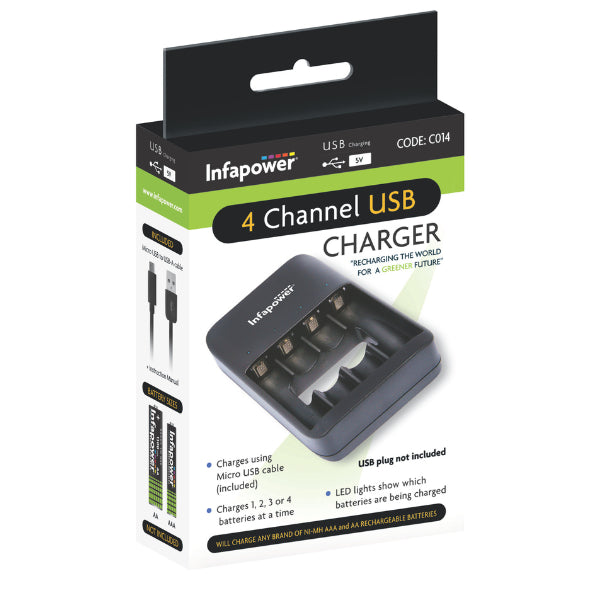 4 CHANNEL USB CHARGER