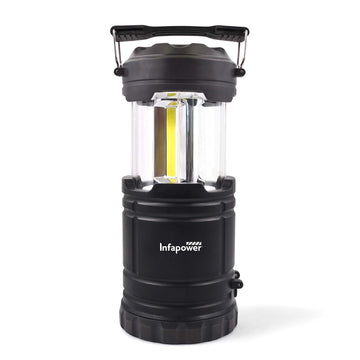 Infapower LED Portable Camping Lantern Battery Powered Outdoor Tent Light Emergency Lamp
