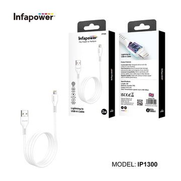 2m Lightning to USB-A Cable (20/100)